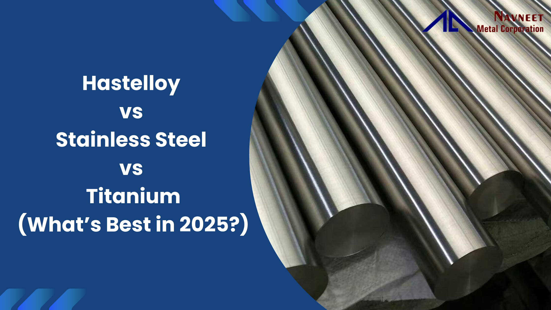 Comparison of Hastelloy, Stainless Steel, and Titanium in terms of strength, corrosion resistance, and applications